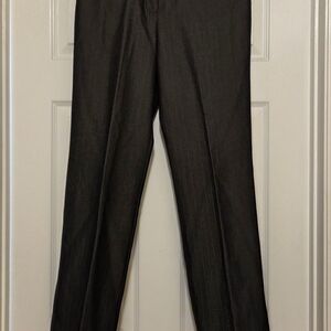 Larry Levine Petite Charcoal Pants